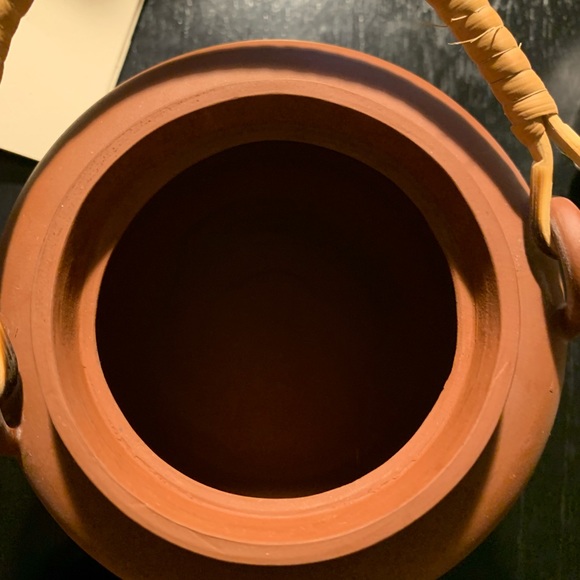 Teapot Clay Terracotta with infuser Made in Japan BNWB - Picture 6 of 9
